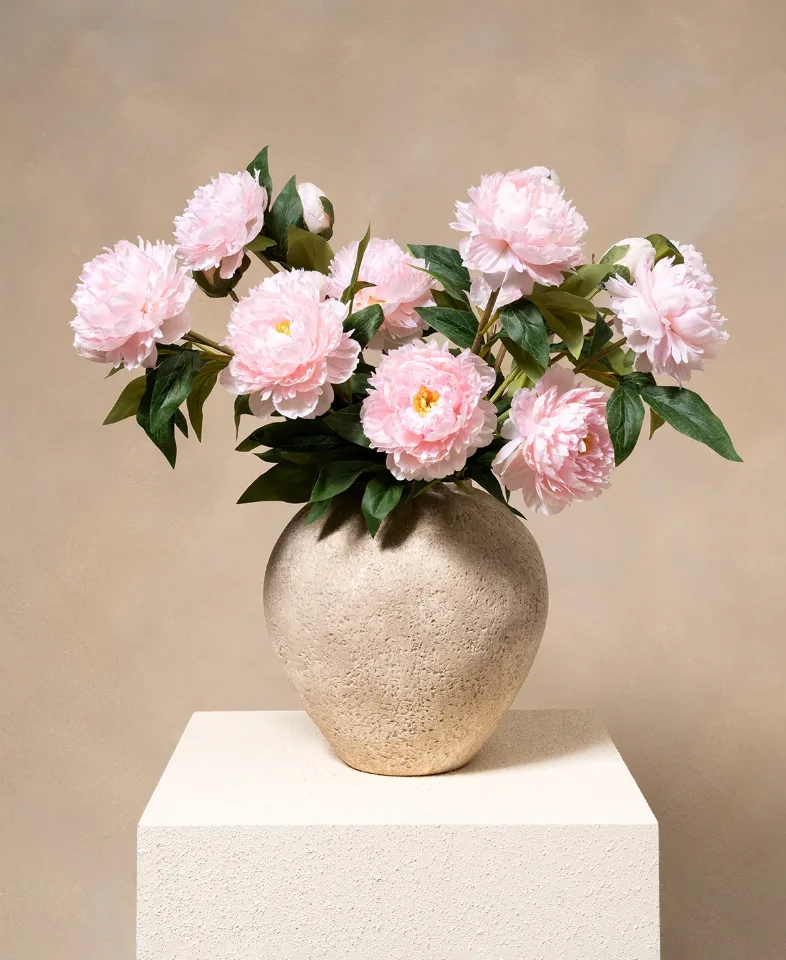 Decoflora - Zijden pioenrozen