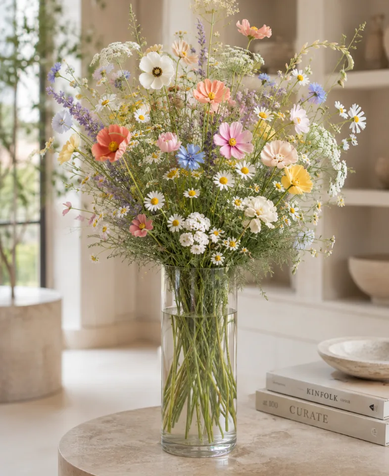 Decoflora - Zijden veldbloemen
